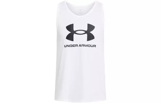 Спортивный майка мужская белый Under Armour, белый