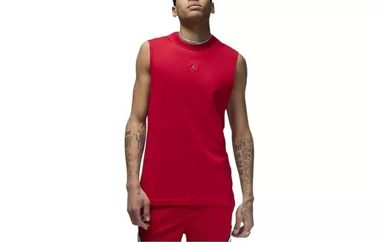 Спортивный майка мужская Gym красный Jordan, красный