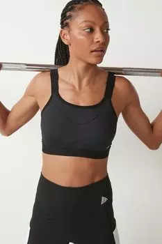 Спортивный мини-бюстгальтер Active на косточках без жесткости dd+ Next, черный