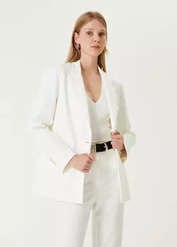 Спортивный пиджак off-white с воротником-бабочкой Beymen