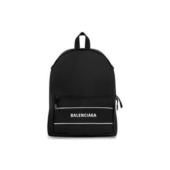 Спортивный рюкзак через плечо BALENCIAGA, черный/белый