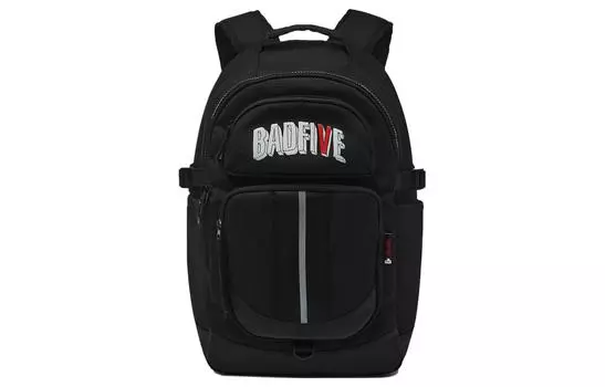 Спортивный рюкзак LiNing PU, стандартный, унисекс, черный