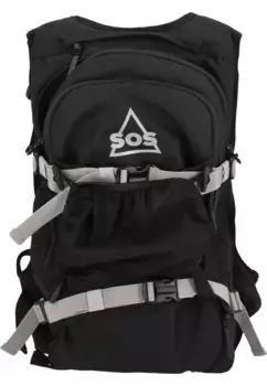 Спортивный рюкзак SOS "Lenzerheide" с удобной подкладкой, черный