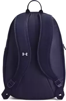 Спортивный рюкзак Under Armour Hustle, цвет Mdnt Nvy/Mdnt Nvy/Mtl Slv