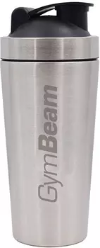 Спортивный шейкер GymBeam Shaker Steel, Classic 739 ml