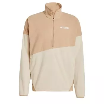 Спортивный свитер ADIDAS TERREX Multi Climawarm, цвет Cream/Light brown