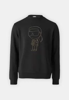 Спортивный свитер CREWNECK KARL LAGERFELD, черный
