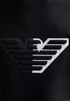 Спортивный свитер FELPA Emporio Armani, черный