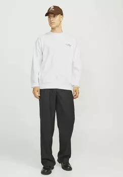 Спортивный свитер GEDRUCKT Jack & Jones, цвет Bright White
