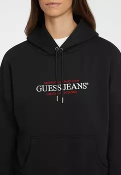 Спортивный свитер HOOD AMERICAN Guess Jeans, черный