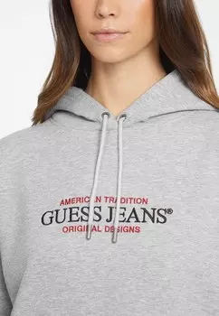 Спортивный свитер HOOD AMERICAN Guess Jeans, серый