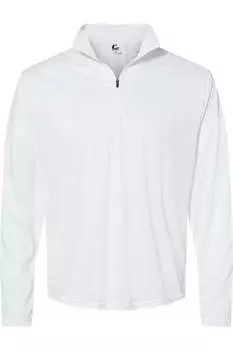 Спортивный свитер с застежкой-молнией на четверть длины C2 C2 Sport, белый