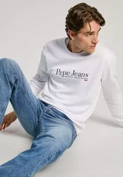 Спортивный свитер SEAN Pepe Jeans, белый