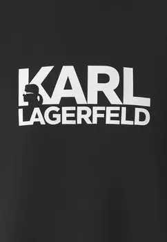 Спортивный свитер SWEAT CREWNECK KARL LAGERFELD, черный