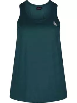 Спортивный топ Active By Zizzi, изумрудный