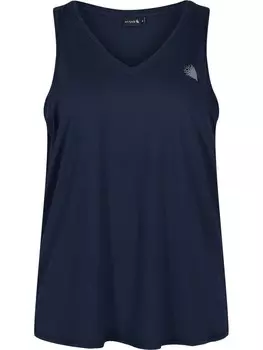 Спортивный топ Active By Zizzi, синий