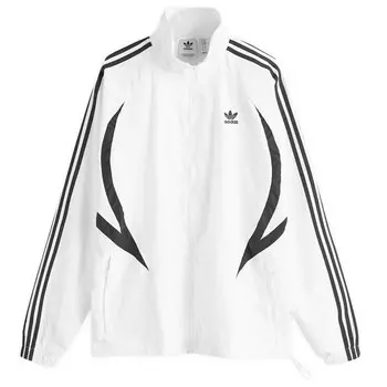 Спортивный топ Adidas Archive Track Top, цвет White & Black