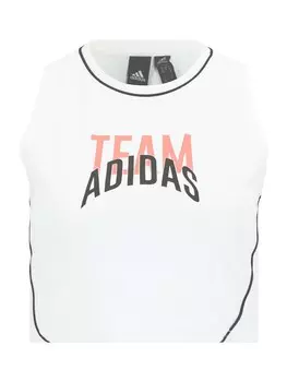 Спортивный топ Adidas, белый