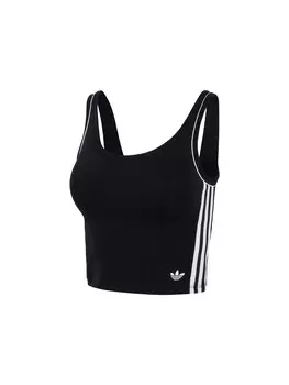 Спортивный топ ADIDAS ORIGINALS, черный