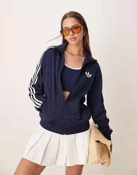 Спортивный топ Adidas Originals Firebird темно-синего цвета