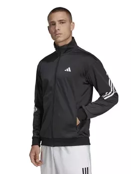 Спортивный топ Adidas Performance 3-Stripes Knit Tennis Jacket, черный