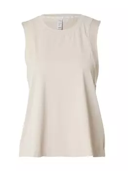 Спортивный топ ADIDAS PERFORMANCE Studio, бежевый