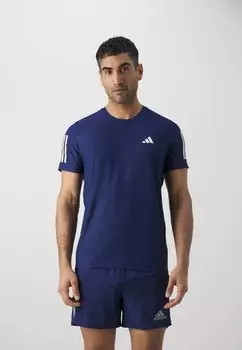 Спортивный топ adidas Performance, темно-синий