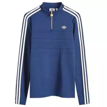 Спортивный топ Adidas Prem Top, цвет Night Indigo