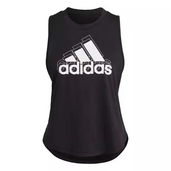 Спортивный топ ADIDAS SPORTSWEAR Aeroready Logo Graphic Racerback, черный
