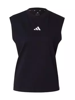 Спортивный топ ADIDAS SPORTSWEAR, черный