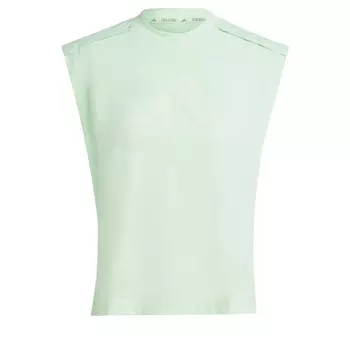 Спортивный топ Adidas, зеленый