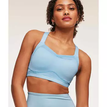 Спортивный топ Adore Me Brylee High Support, голубой