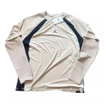 Спортивный топ Air Jordan Dri-fit Sport Long-sleeve Top 'Beige' DV1285-206, бежевый
