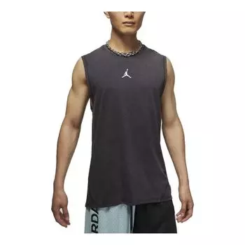 Спортивный топ Air Jordan Dri-FIT Sport Sleeveless Top 'Black White' DM1827-010, черный