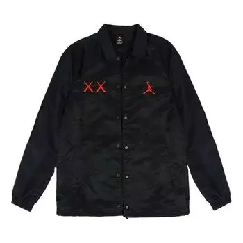 Спортивный топ Air Jordan KAWS Coaches Jacket 884483-010, черный