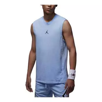 Спортивный топ Air Jordan Sport Dri-FIT Logo Tank 'Blue' DM1828-425, синий
