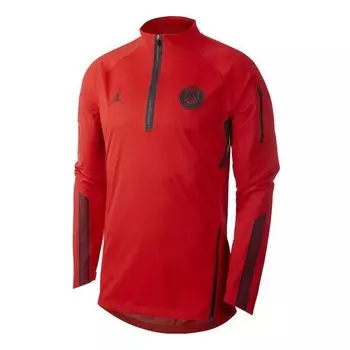 Спортивный топ Air Jordan x Paris Saint-Germain Aeroshield Strike Drill Top 'Red' AJ2392-661, красный