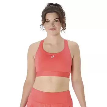 Спортивный топ Asics Road Compression high support, розовый