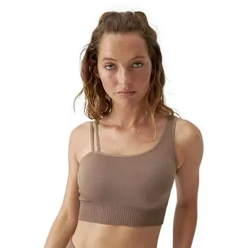 Спортивный топ Born Living Yoga By Vikika Smart Medium Support Seamless, бежевый