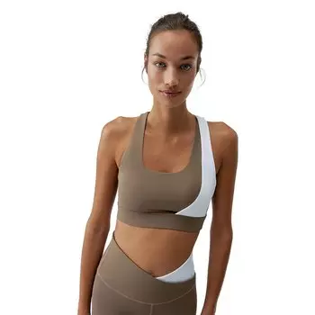 Спортивный топ Born Living Yoga Cleo Medium-High Support, белый