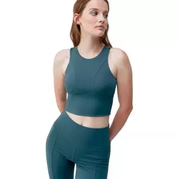 Спортивный топ Born Living Yoga Elin medium-high support, синий