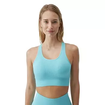 Спортивный топ Born Living Yoga Kalindi High Support, синий