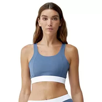 Спортивный топ Born Living Yoga Navani Medium-High Support, синий