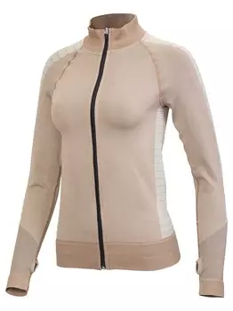 Спортивный топ Brille Seamless Yoga, коричневый