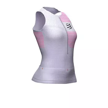 Спортивный топ Compressport Triathlon Postural Tank, серый