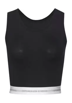 Спортивный топ Copenhagen Studios, черный