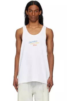 Спортивный топ для летних влюбленных Dsquared2, белый