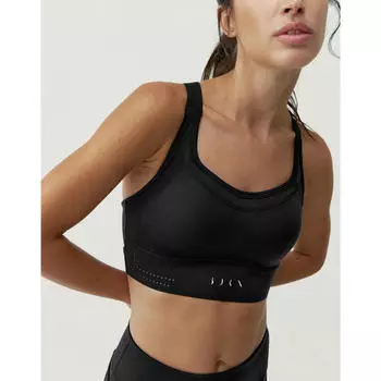 Спортивный топ для женщин из высокопроизводительного материала с хорошей поддержкой Unai. BORN LIVING YOGA, цвет schwarz