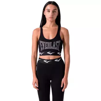 Спортивный топ Everlast Jersey strechetch logo, черный