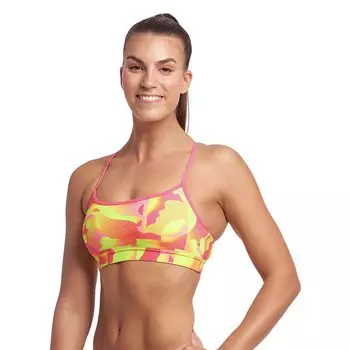 Спортивный топ Funkita Swim, оранжевый